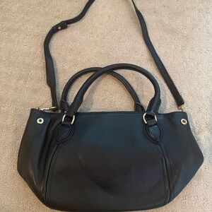 J. Crew Classic Black Shoulder Bag